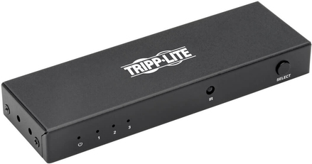 Tripp Lite 3-Port HDMI Switch for Video & Audio 4K x 2K UHD 60 Hz w Remote (B119-003-UHD)