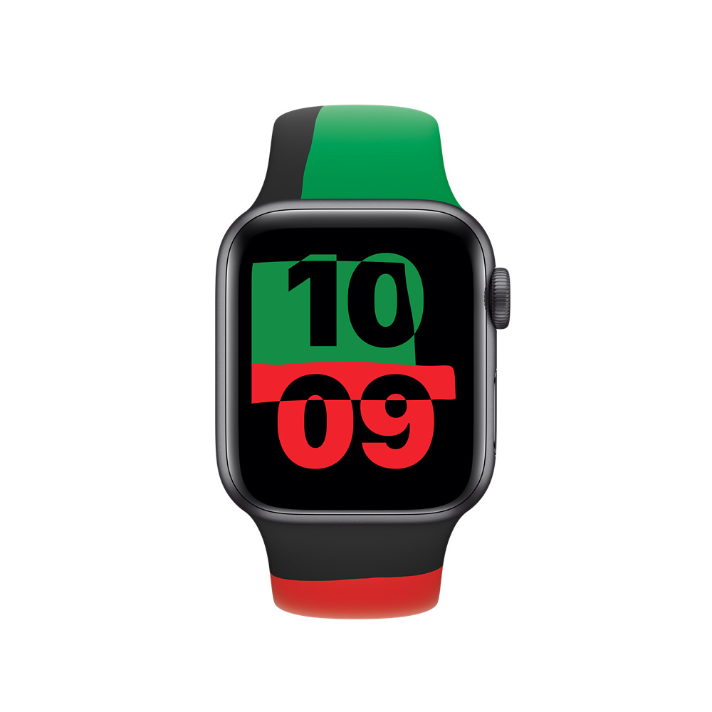 Apple Sport Band 40mm M/L Black Unity