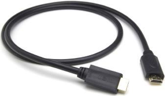 G&BL HD4200E10 HDMI-Kabel 1 m HDMI Type A (Standard) Schwarz (HD4200E10)