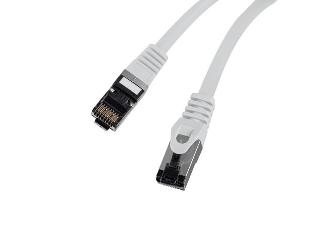 Lanberg Patch-Kabel Cat8 S/FTP RJ-45 - RJ-45 0,5 m Grau
