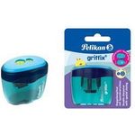 Pelikan Doppeldosenanspitzer griffix Blau 1 ST (701266)