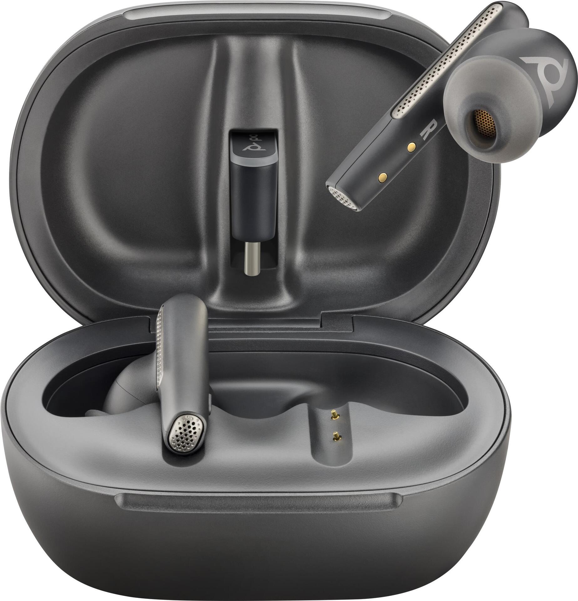 Poly Voyager Free 60+ USB-C Wireless Kopfhörer mit Mikrofon (216065-02)