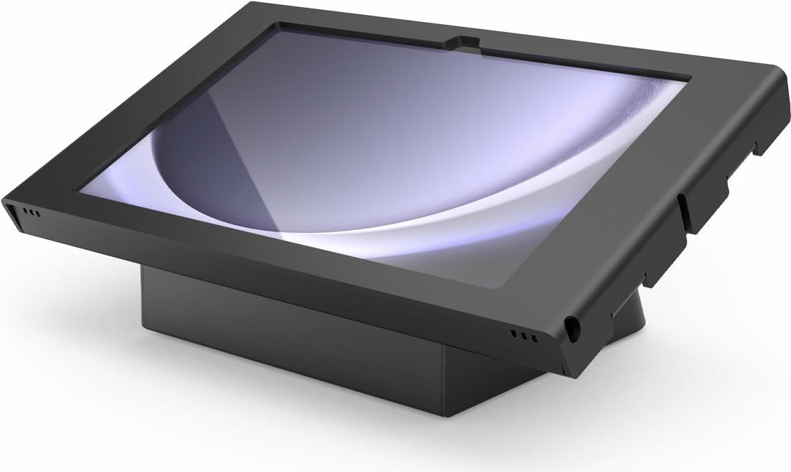 Compulocks Surface GO 1-4 Gen Apex Enclosure AV Conference Capsule Black - Befestigungskit (Gehäuse, Kapsel) - für Tablett - verriegelbar - Metallrahmen - Schwarz - Wandmontage, Tischmontage - für Microsoft Surface Go, Go 2, Go 3, Go 4 for Business (341B510APXB)