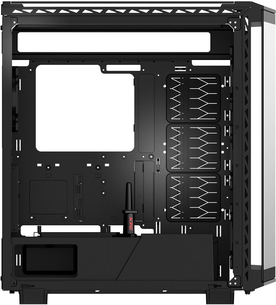 XPG BATTLECRUISER II ST Midi-Tower Systemgehäuse ATX/EATX/micro ATX/Mini-ITX Schwarz