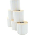 ARTDEV Etikettenrolle - Thermodirekt, 80 x 23mm, D100mm, Kern 25,1500 Etiketten/Rolle, permanent, 4... (EDP 080-023 K25 D100)