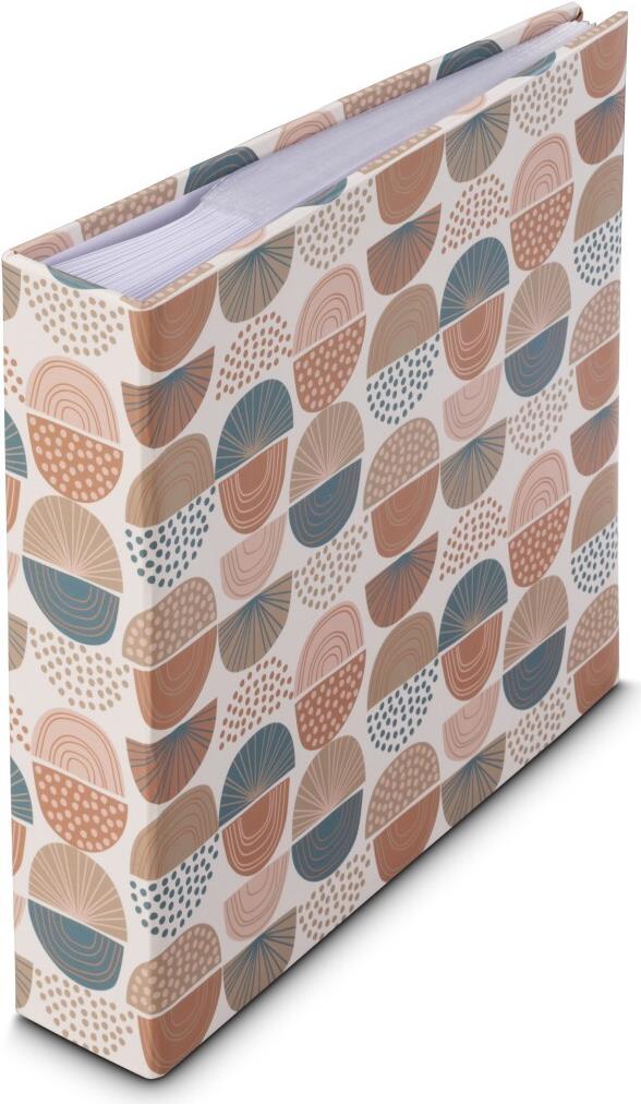 Hama Memo-Album Designline II für 200 Fotos im Format 10x15 cm Retro (00007704)