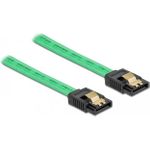 DeLOCK SATA 6 Gb/s Cable UV glow effect (82064)