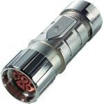 LappKabel EPIC® Rundsteckverbinder LS1 EPIC® LS1 D6 Silber Inhalt: 1 St. (76124000)