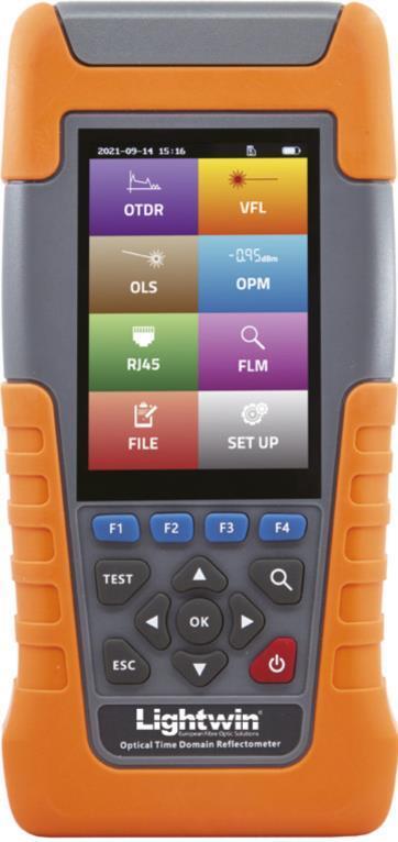 Lightwin Intelligentes Handheld OTDR-Messgerät für 1310/1550nm Singlemode Werkzeuge (OTDR 10 MINI)
