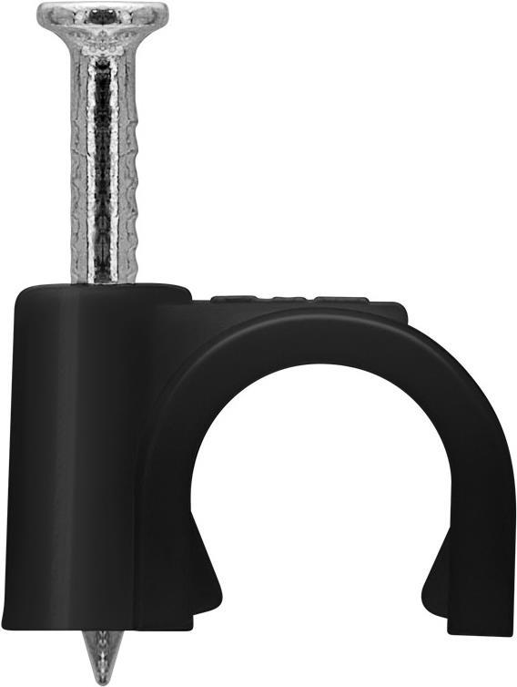 Goobay Kabelschelle 7 mm, schwarz (64680)
