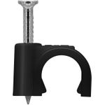 Goobay Kabelschelle 7 mm, schwarz (64680)