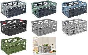 keeeper Profi-Klappbox "ben", 45 Liter, light-silver Tragkraft: 50 kg, Softgriffe, Material: PP/TPE, - 1 Stück (10297160000NN)