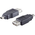 shiverpeaks BS77051 Kabeladapter USB A Mini USB B Schwarz (BS77051)