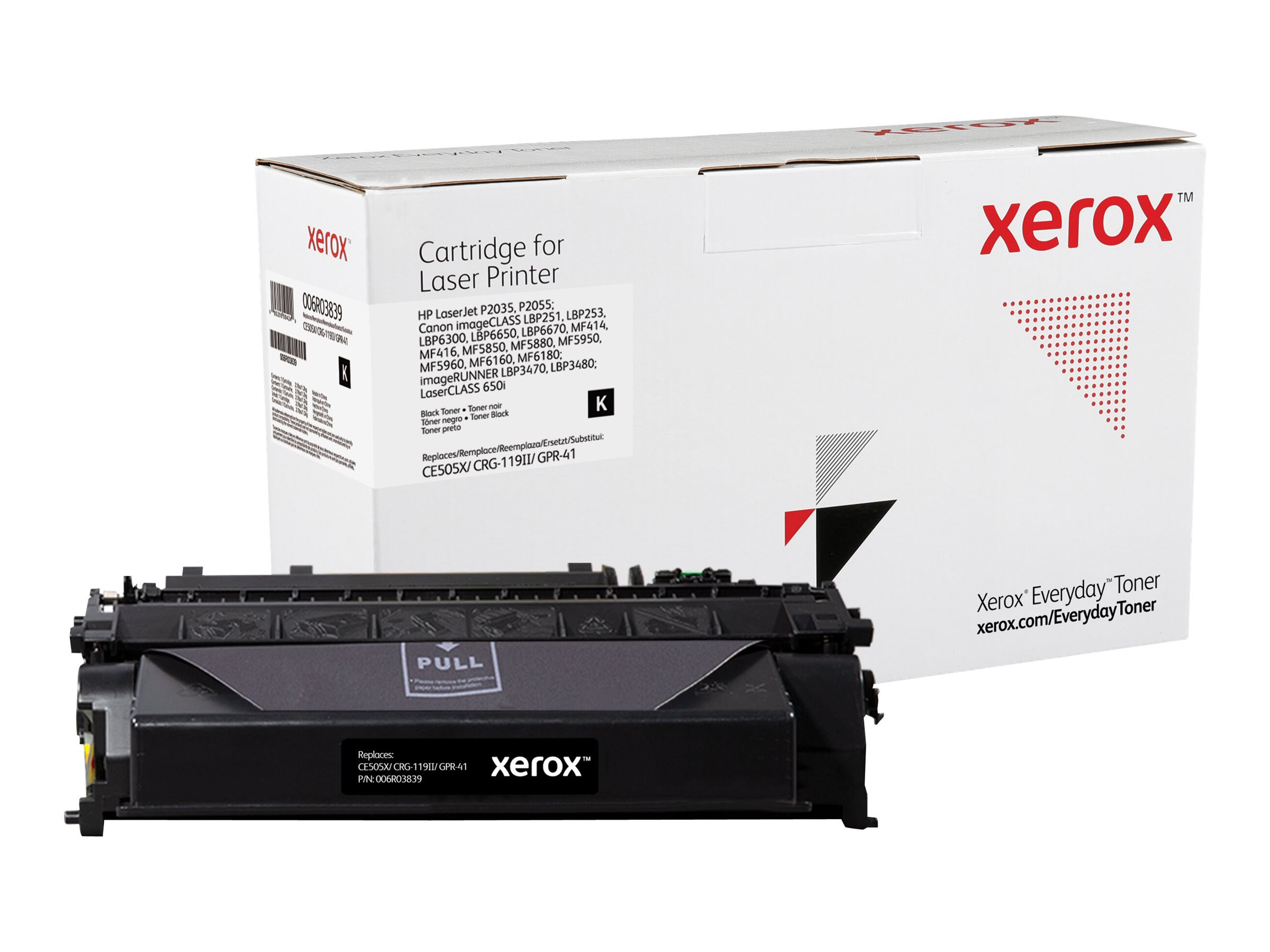 Xerox Everyday Tonerkartusche High Yield 6.500 Seiten ersetzt HP 05X (CE505X) Schwarz