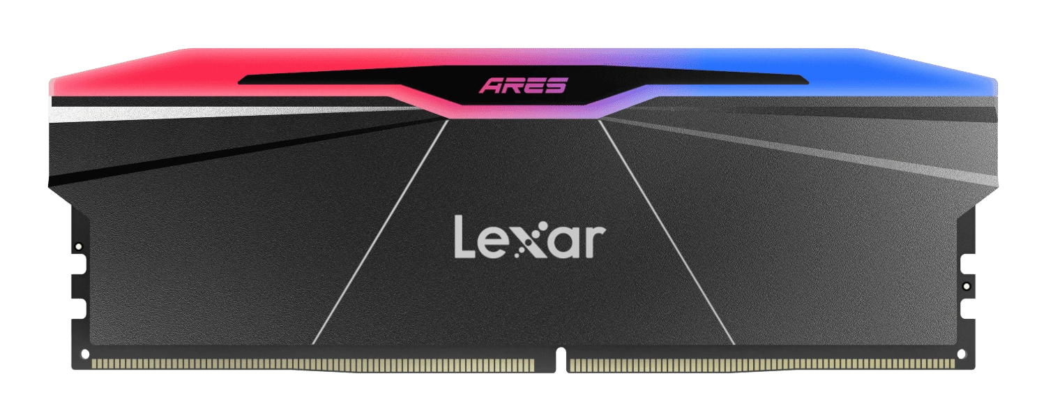Lexar ARES RGB 32 GB (2x16 GB) DDR5 6000 MT/s DIMM Arbeitsspeicher Schwarz