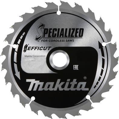 Makita Specialized EFFICUT - Kreissägeblatt - für Holz, Metall - 216 mm - 45 Zähne - für Makita LS002GZ01, XGT LS002GZ01 (E-06987)