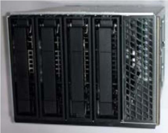 Intel 3.5"  Hot-swap Drive Bay Kit AUP4X35S3HSDK 3.5" Carrier panel Schwarz - Edelstahl (AUP4X35S3HSDK)