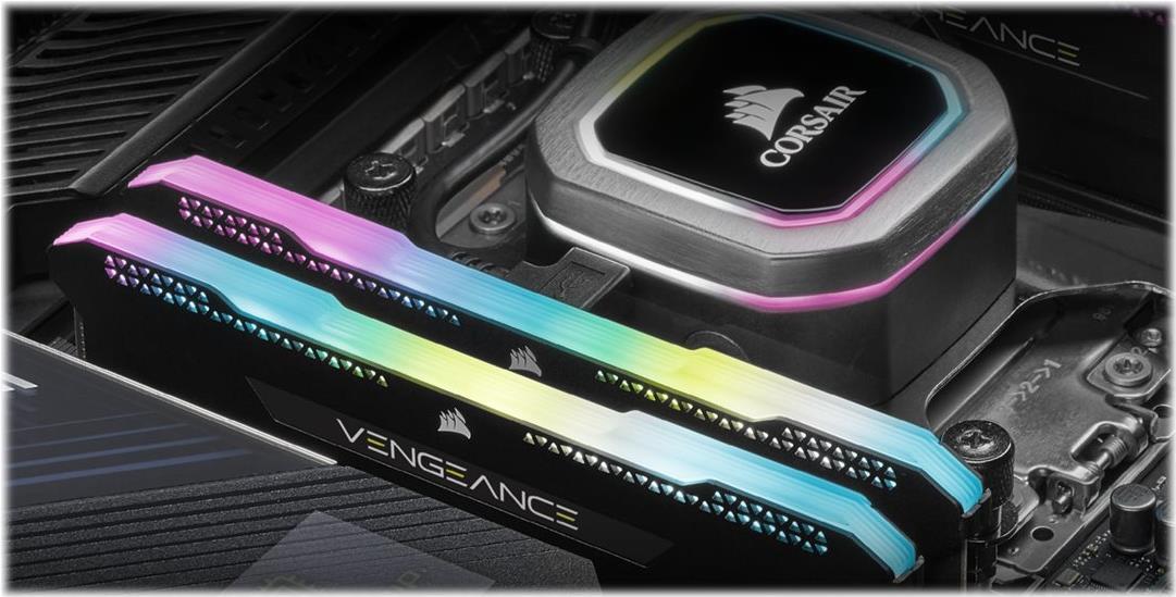 Corsair RAM D4 3600 64GB C16 Ven. RGB PRO SL K4 (CMH64GX4M4E3200C16)
