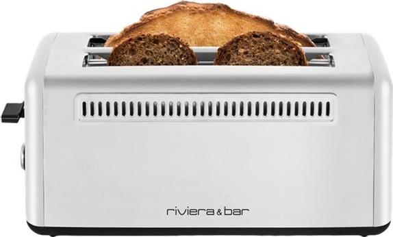 riviera&bar Toaster Stainless Steel 2 Slots XL Extralong (QGP480)