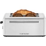 riviera&bar Toaster Stainless Steel 2 Slots XL Extralong (QGP480)