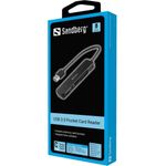 Sandberg Kartenleser (MS, MMC, SD, TransFlash, microSD, SDHC, SDXC) (134-32)