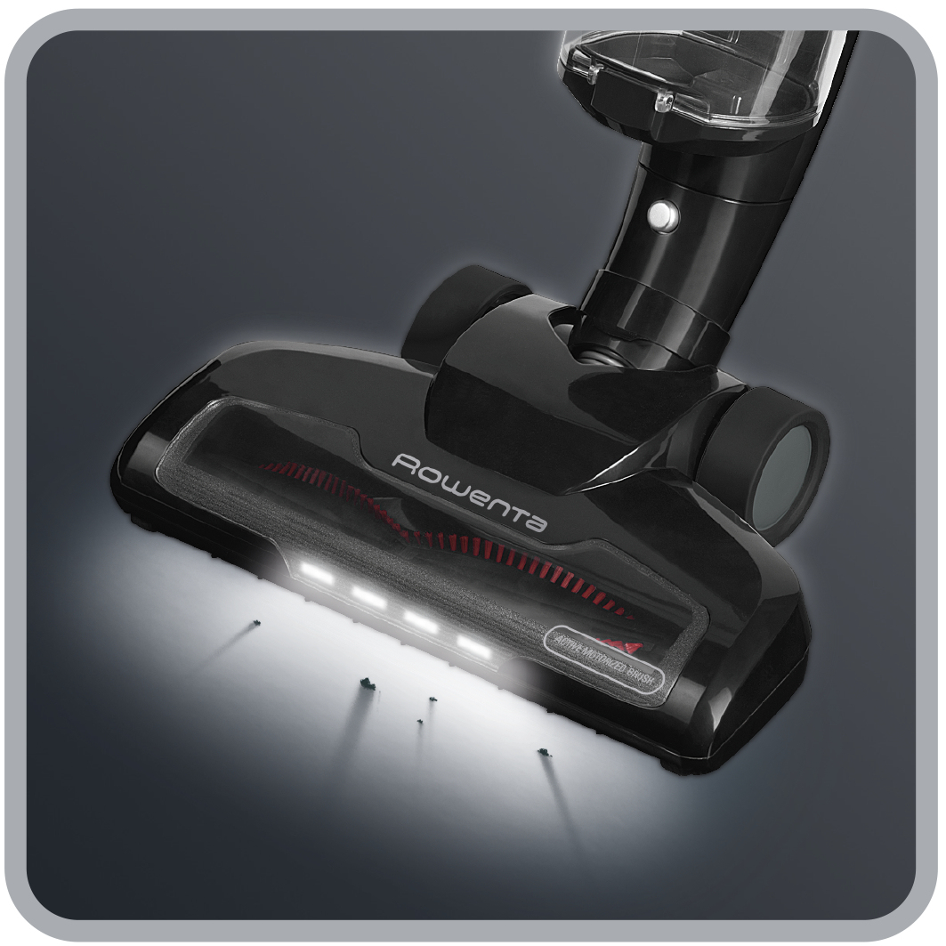 Rowenta AIR FORCE LIGHT RH6545 0.65 l Beutellos Schwarz