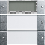 GIRA 214226 Elektroschalter Aluminium - Weiß (214226)