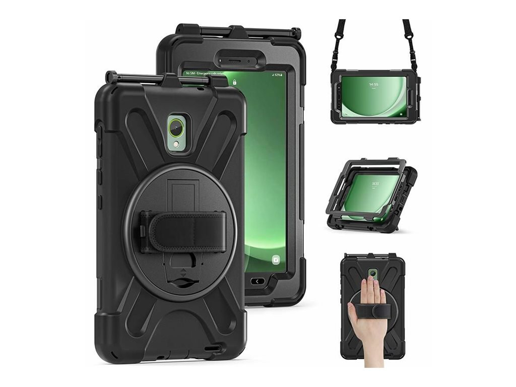 eSTUFF AUSTIN Tablet-Schutzhülle Samsung Galaxy Tab Active3/Active5 Schwarz
