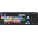 Logickeyboard LKB-MCOM4-A2PC-UK Tastatur Lightning QWERTY Englisch Schwarz (LKB-MCOM4-A2PC-UK)