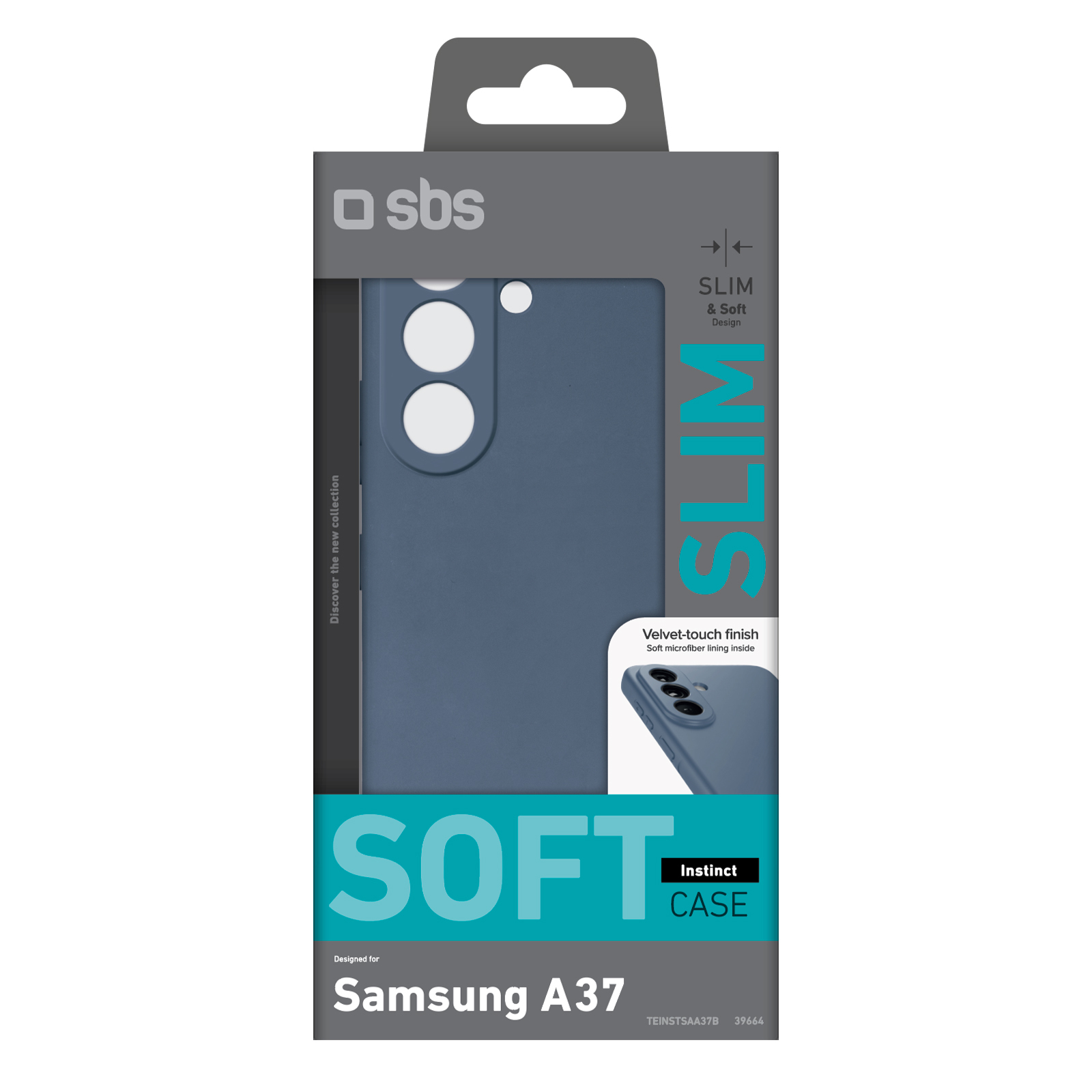 SBS Handyhülle Samsung Galaxy A37 6,7" Blau