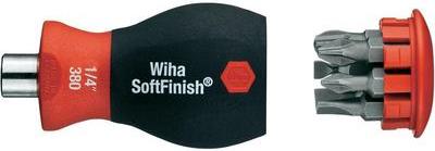 Wiha 33743 Handschraubendreher Multi-Bit-Schraubendreher Standard-Schraubendreher (33744)
