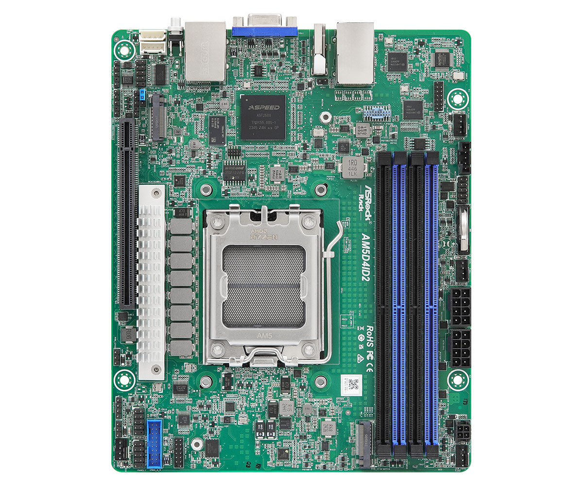 ASRock AM5D4ID2 Mini-ITX Mainboard AMD Sockel AM5