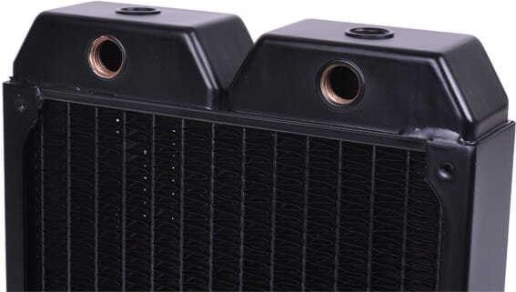 Alphacool NexXxoS XT45 Full Copper Triple Radiator 180 mm Schwarz