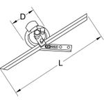 KS TOOLS Universal-Winkelmesser, 300mm (300.0207)
