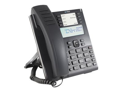 Mitel MiVoice 6910 IP Phone SIP 8 Leitungen Schwarz