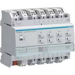 Hager Schalt-/Jalousieaktor TYAS608D 8/4-fach KNX 16A C-Last (TYAS608D)