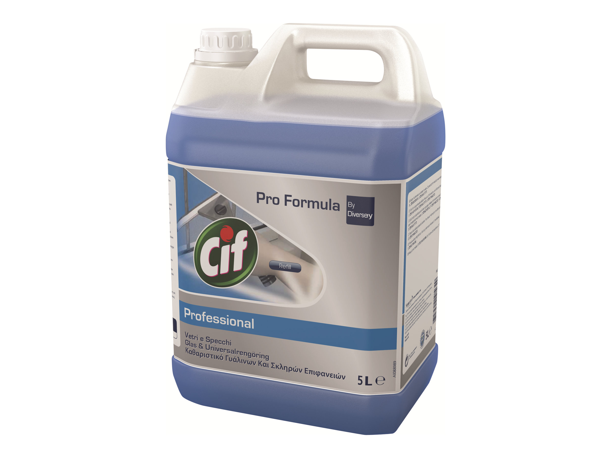 Diversey Cif Pro Formula Glasreiniger 5000 ml Kanister Blau