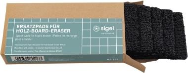 5 SIGEL Löschpapier für Tafellöscher (BA121)