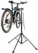 FISCHER Fahrrad-Montageständer Premium, Tragkraft: 35 kg zur bequemen Reparatur von allen Fahrrädern, auch mit - 1 Stück (50468)