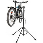 FISCHER Fahrrad-Montageständer Premium, Tragkraft: 35 kg zur bequemen Reparatur von allen Fahrrädern, auch mit - 1 Stück (50468)