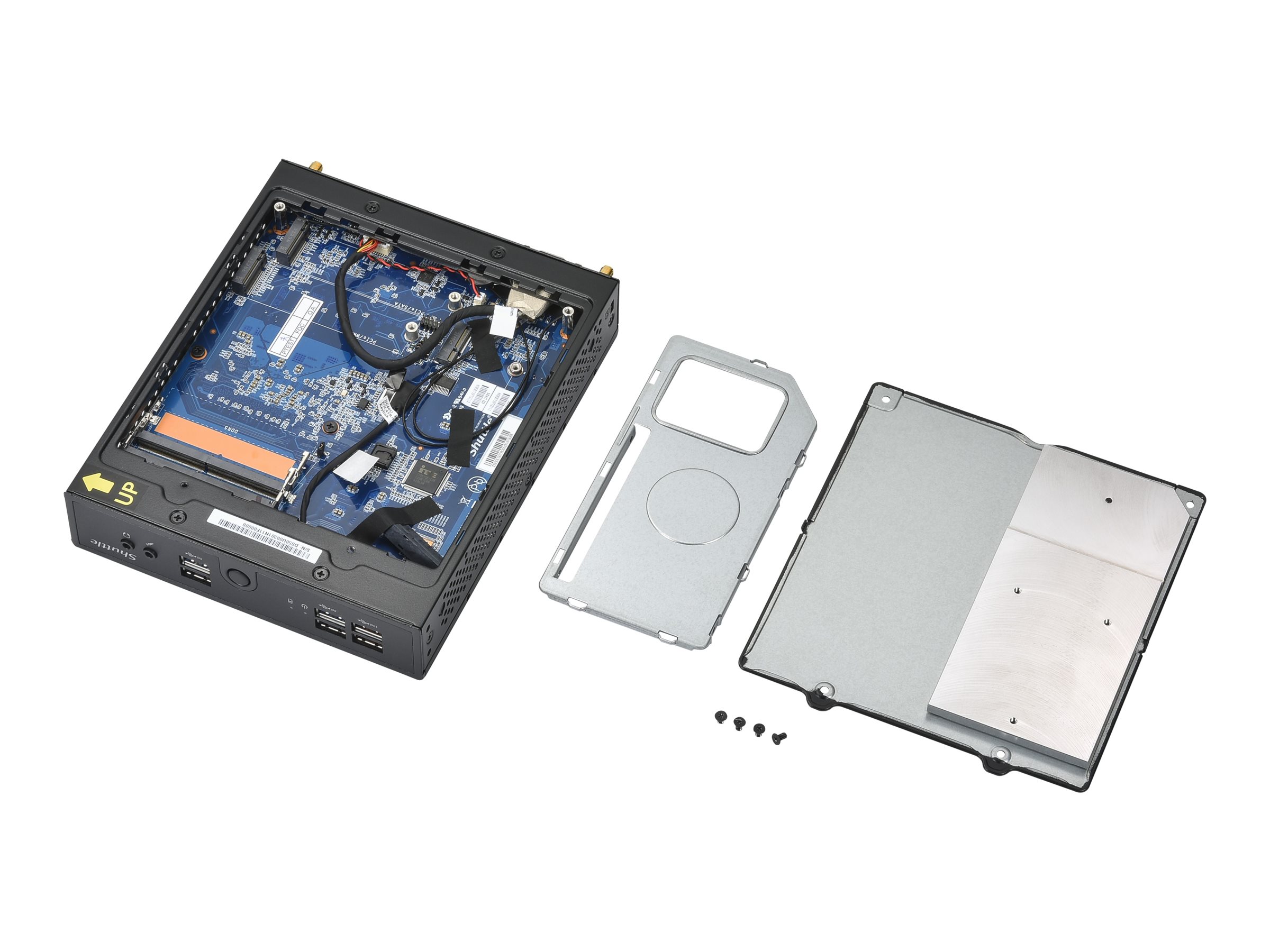 Shuttle XPC slim DS50U5 Barebone Intel Core i5-1335U Slim-PC Schwarz
