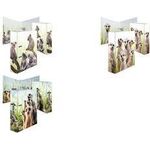 HERMA Motivordner "Erdmännchen", DIN A4, Rückenbreite: 70 mm aus stabilem Karton, bedruckter Innenspiegel, - 1 Stück (20048)