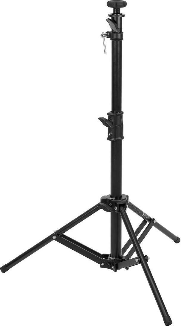 EUROLITE STV-150 Verfolgerstativ schwarz, max. Traglast 35 kg, Höhe bis 135 cm