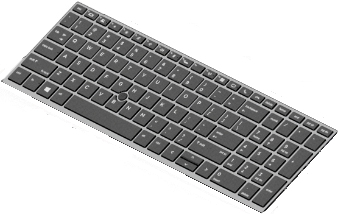 HP L14367-B31 Notebook-Ersatzteil Tastatur (L14367-B31)