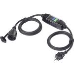 Sygonix SY-6052178 Personenschutz-Verlängerungskabel PRCD 230 V/AC 3 m Schwarz IP44