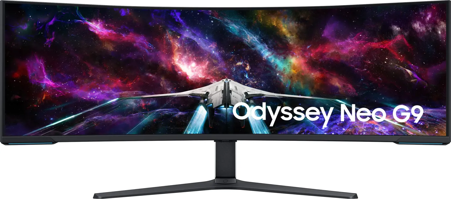 Samsung Odyssey S57CG952NU LED-Display 144,8 cm (57") 7680 x 2160 Pixel Schwarz - Weiß [Energieklasse G] (LS57CG952NUXEN)