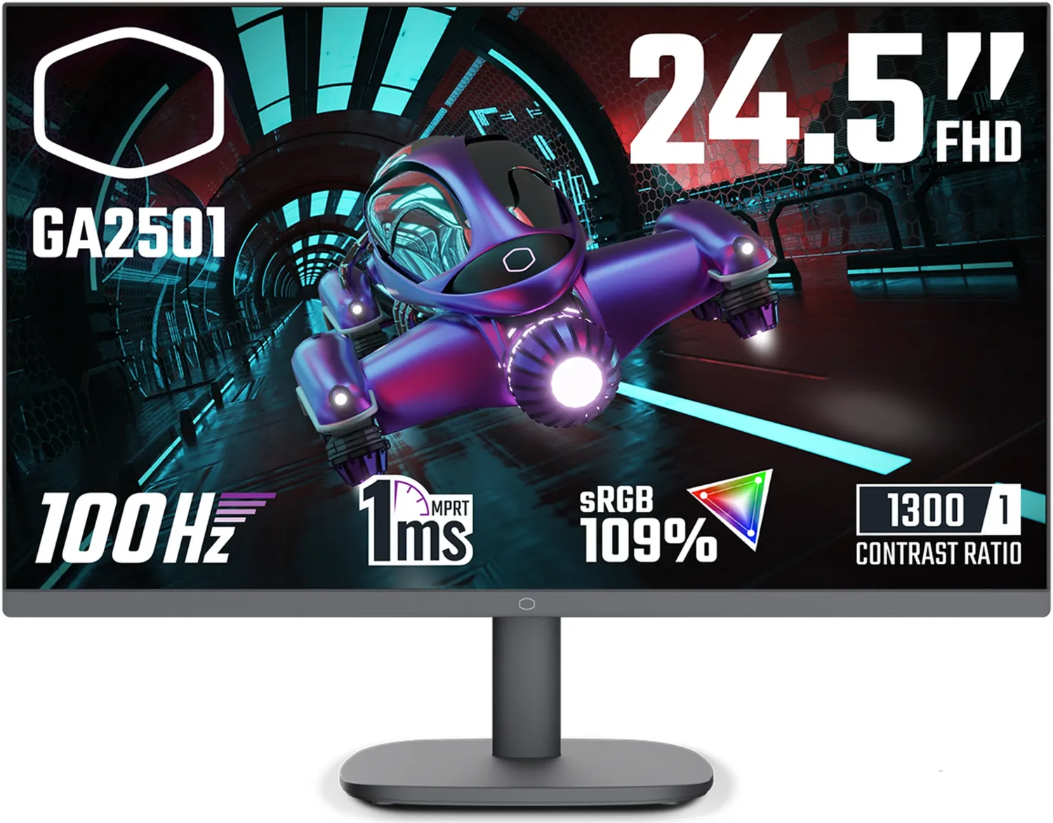 Cooler Master Gaming GA2501 LED display 62,2 cm (24.5") 1920 x 1080 Pixel Full HD Schwarz (CMI-GA2501-EU)