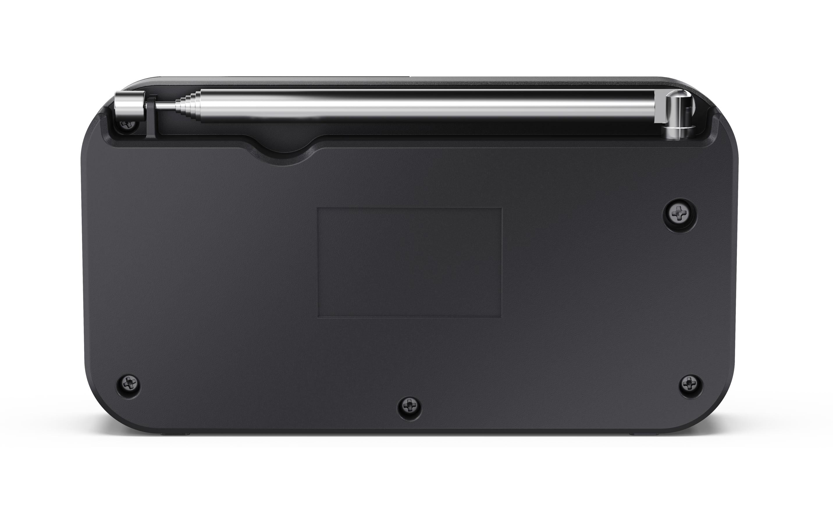 Sharp DR-P520 Tragbares DAB+/Bluetooth Radio mit USB-C und Akku Schwarz