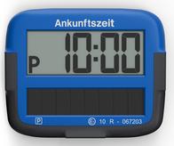 Needit PARK Micro Solar elektr. Parkscheibe Zulass. blau (9020)