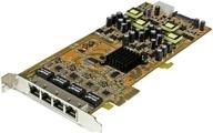 StarTech.com 4 Port Gigabit PoE PCIe Network Card (ST4000PEXPSE)